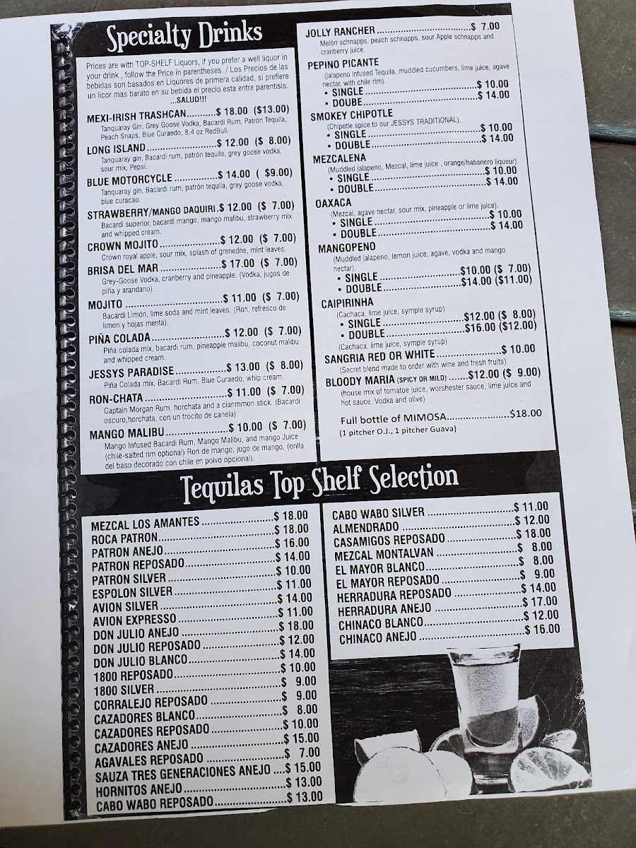Jessy's Taqueria Menu - Image 5